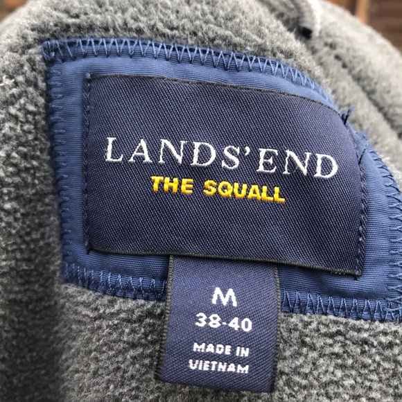 Blue Lands End winter jacket Squall collection size M 38-40 - Picture 10 of 11